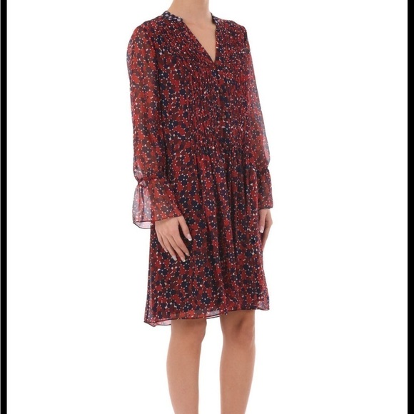 Diane Von Furstenberg Kourtni silk sheath dress size 14 - Picture 3 of 15